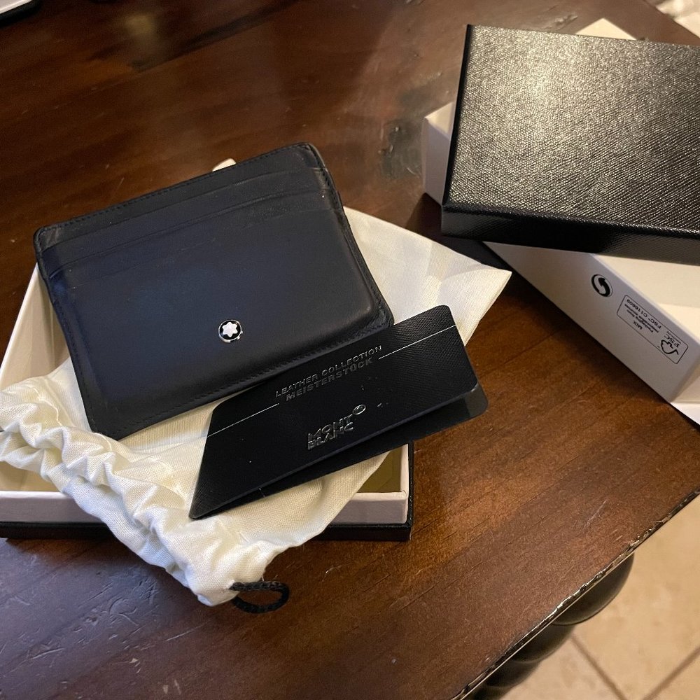 Mont Blanc Meinstertuck 6 credit holder